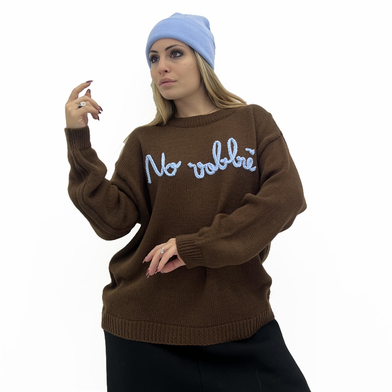 maglioncino girocollo stampa